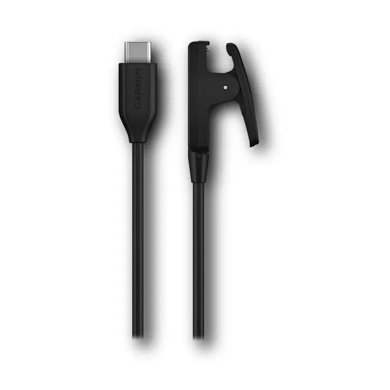 Garmin laddkabel med klämma, USB-C, 0,5 m (Lily, äldre Forerunner)